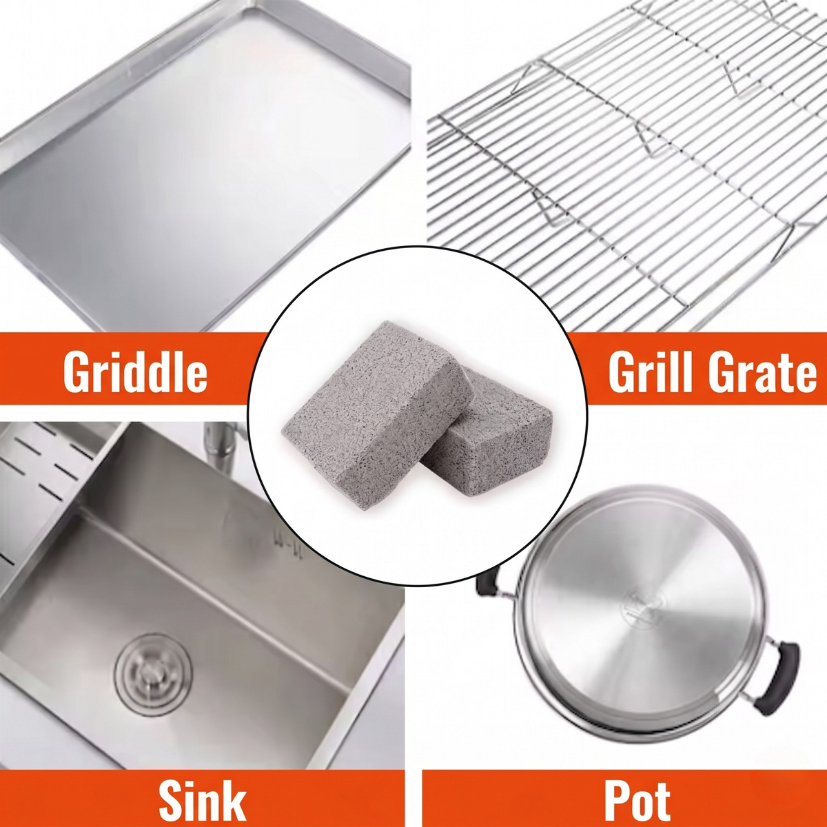 Nettoyant professionnel GrillBrick